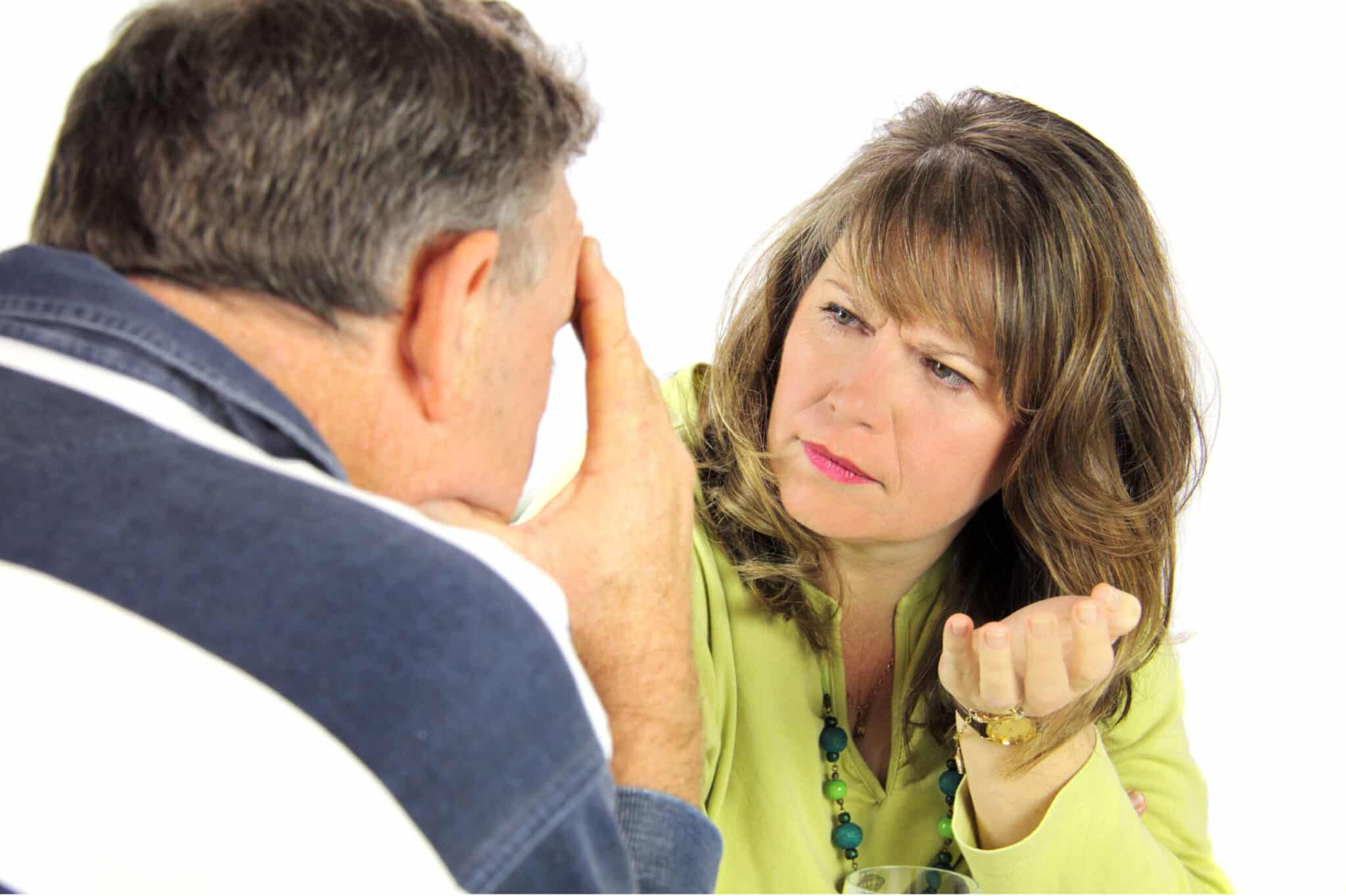 How To Communicate With Your Wife When Talking Makes Her Upset 2 Husband trying to communicate with his wife