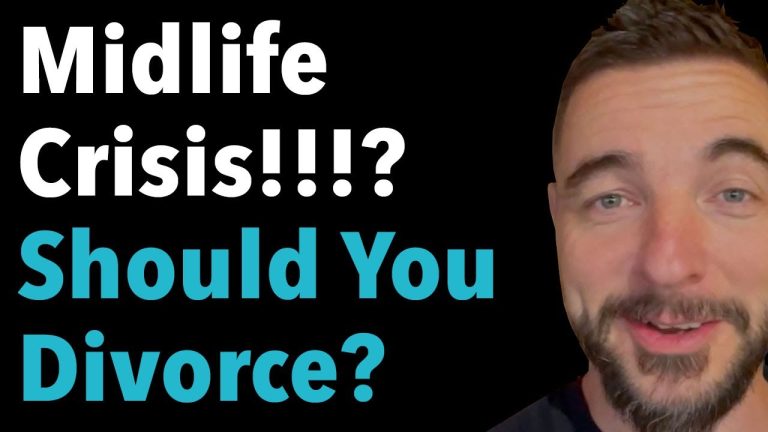 Midlife Crisis Should You Divorce