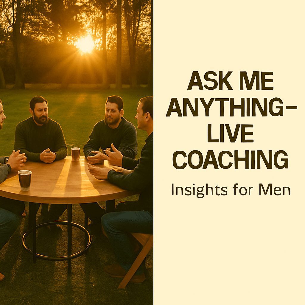 Ask Me Anything — Live Coaching Insights for Men 1 Ask Me Anything — Live Coaching Insights for Men