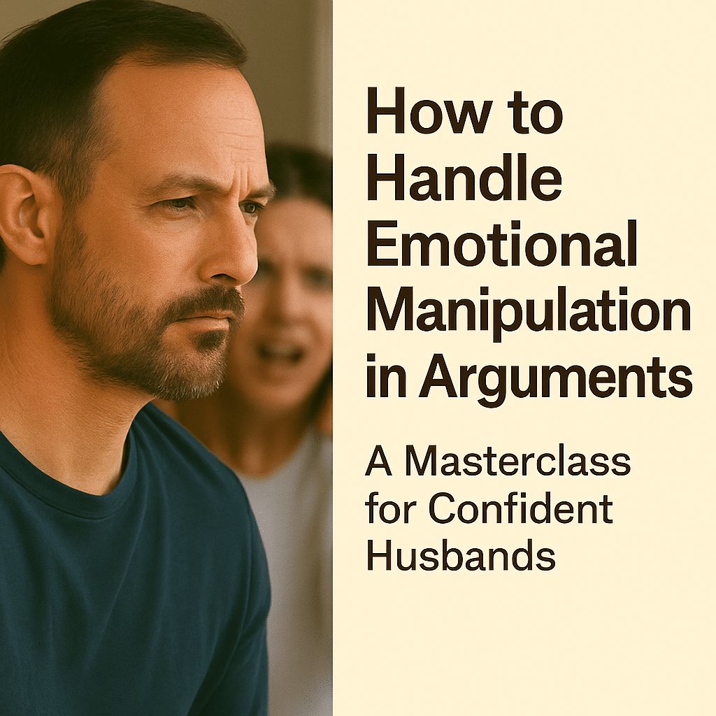 How to Handle Emotional Manipulation in Arguments — A Masterclass for Confident Husbands 1 How to Handle Emotional Manipulation in Arguments — A Masterclass for Confident Husbands
