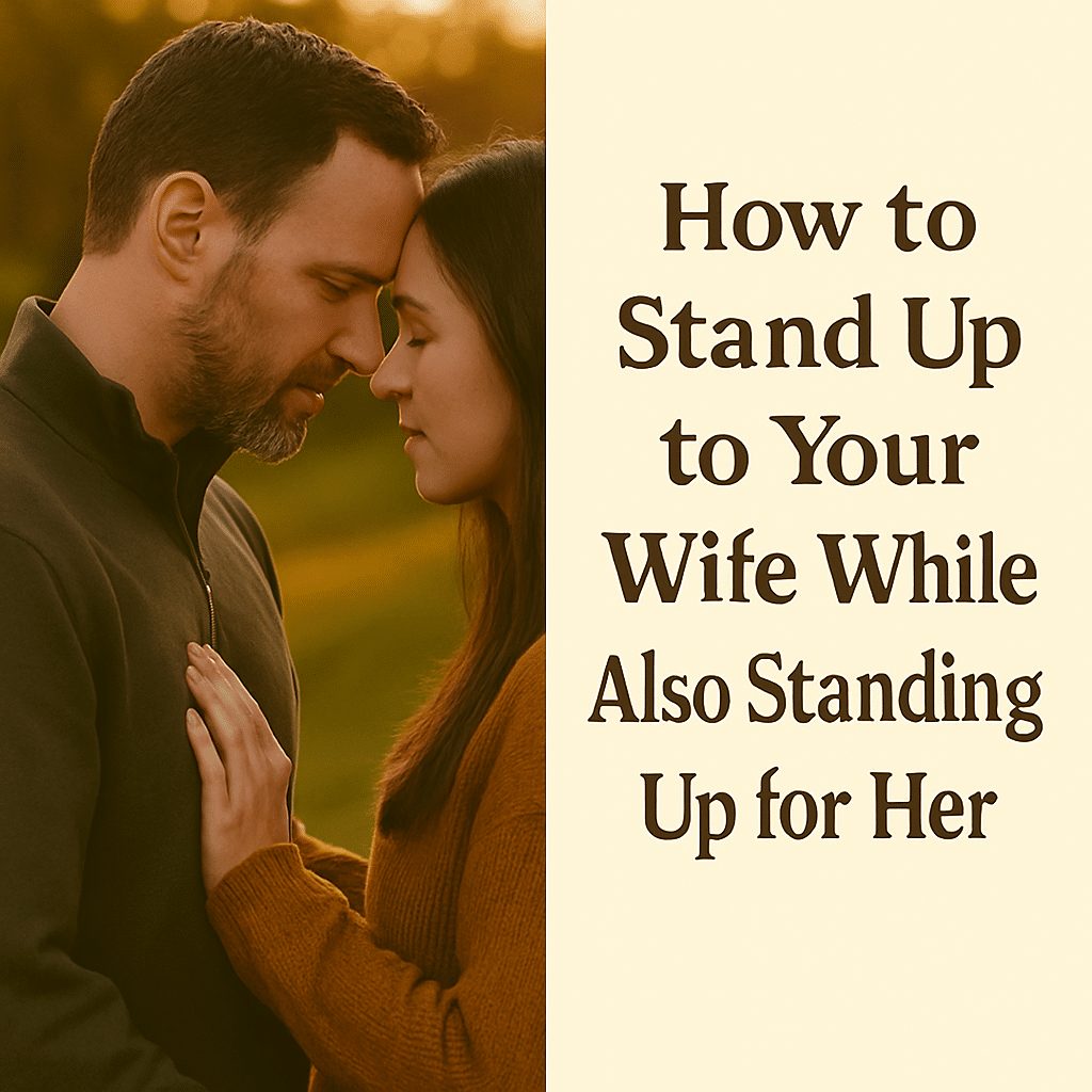 How to Stand Up to Your Wife While Also Standing Up for Her 1 How to Stand Up to Your Wife While Also Standing Up for Her