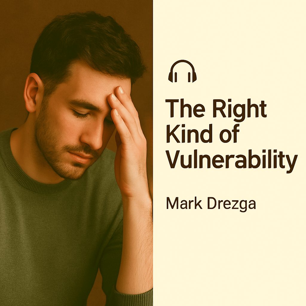 The Right Kind of Vulnerability – Mark Drezga 1 The Right Kind of Vulnerability – Mark Drezga