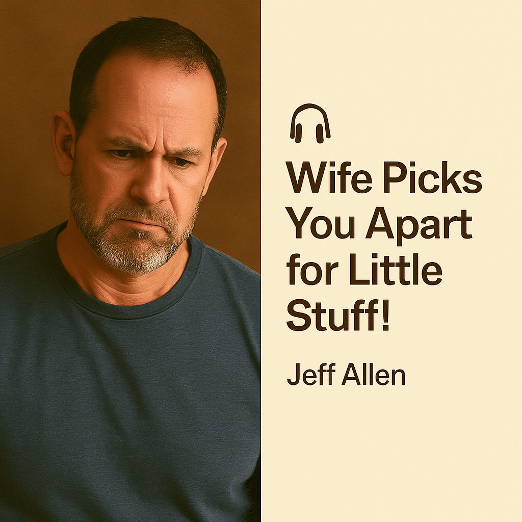 Wife Picks You Apart for Little Stuff! – Jeff Allen 1 Wife Picks You Apart for Little Stuff! – Jeff Allen