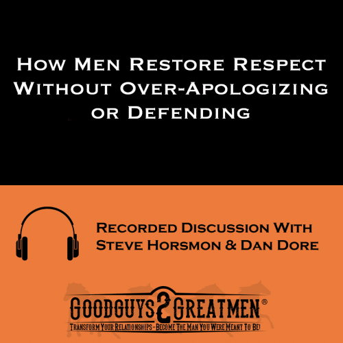 How Men Restore Respect Without Over-Apologizing or Defending